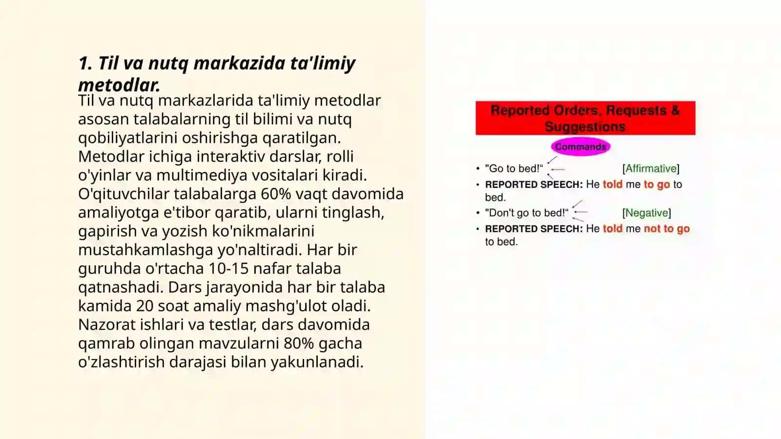 Til va nutq markazida ta'limiy faoliyatni tashkil etish va jihozlash 3
