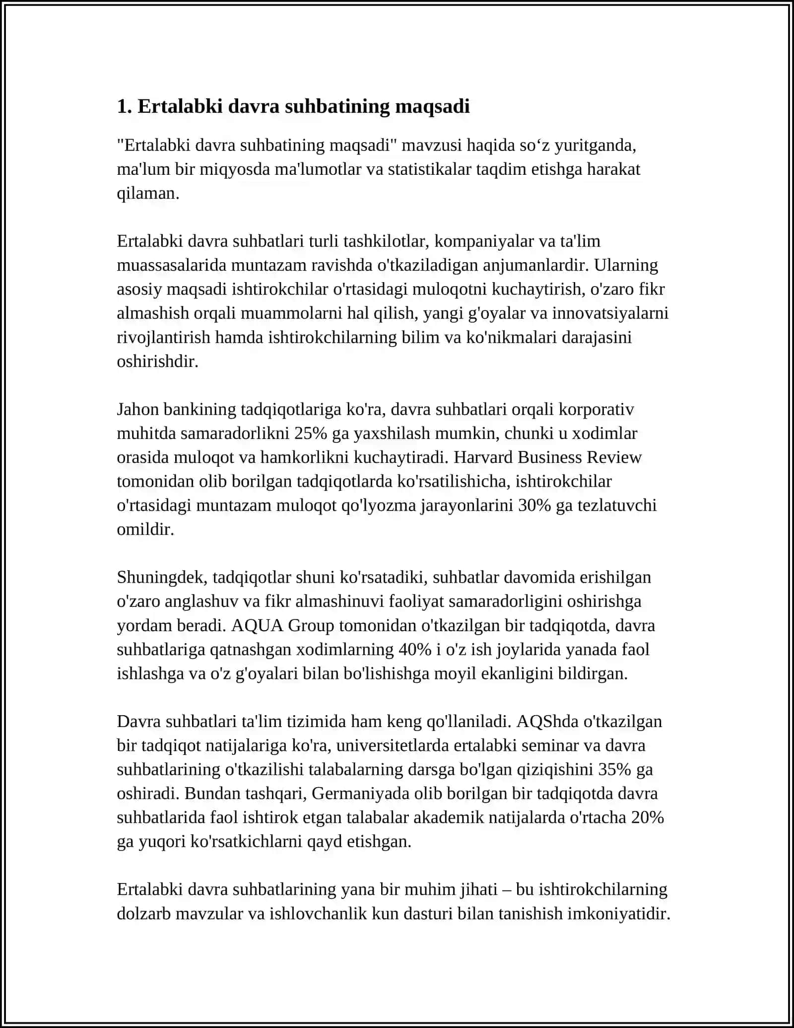 MAKTABGACHA TAʼLIM MUASSASALARI BOLALARINING ERTALABKI VA KECHKI DAVRA SUHBATLARI TASHKIL ETISH 3