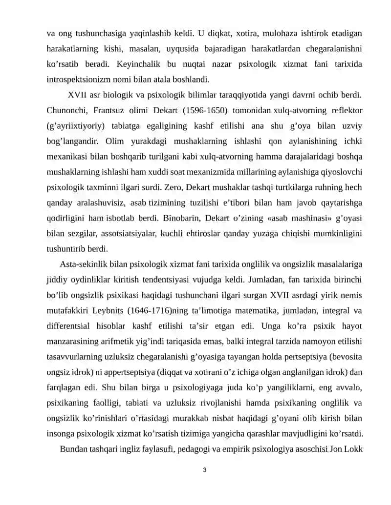Psixologik xizmat fani rivojlanishining ilmiy tarixiy asoslari 3