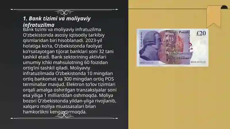 Bank tizimi va moliyaviy infratuzilma 3