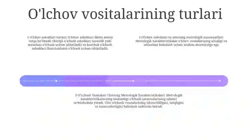 OʻLchash Vositalari Ularning Metrologik Xarakteristikalari 3