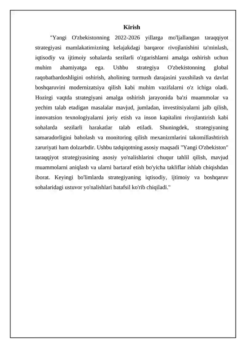 Yangi Oʻzbekiston taraqqiyot strategiyasi 3