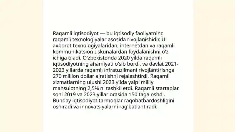 Raqamli iqtisodiyot 3