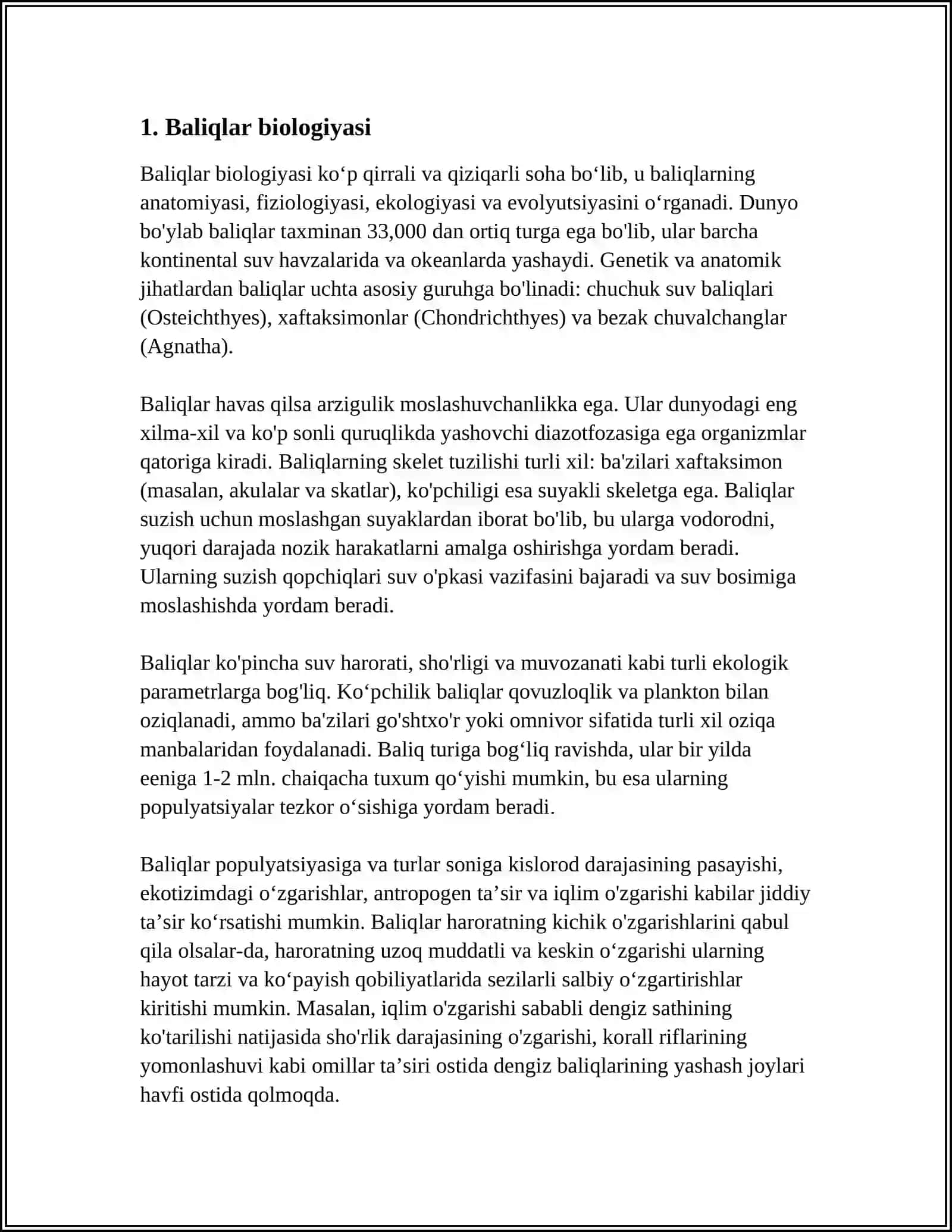 Baliqlar biologiyasi 3