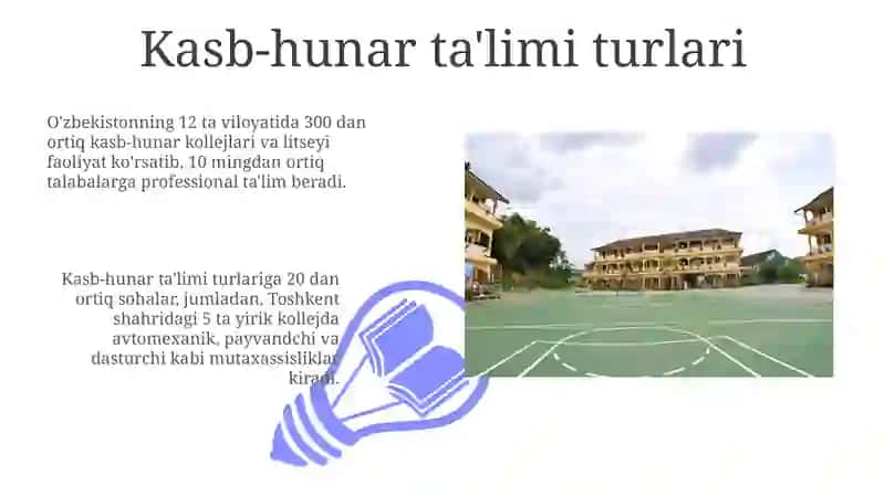 Kasb-hunar ta'limi turlari 3