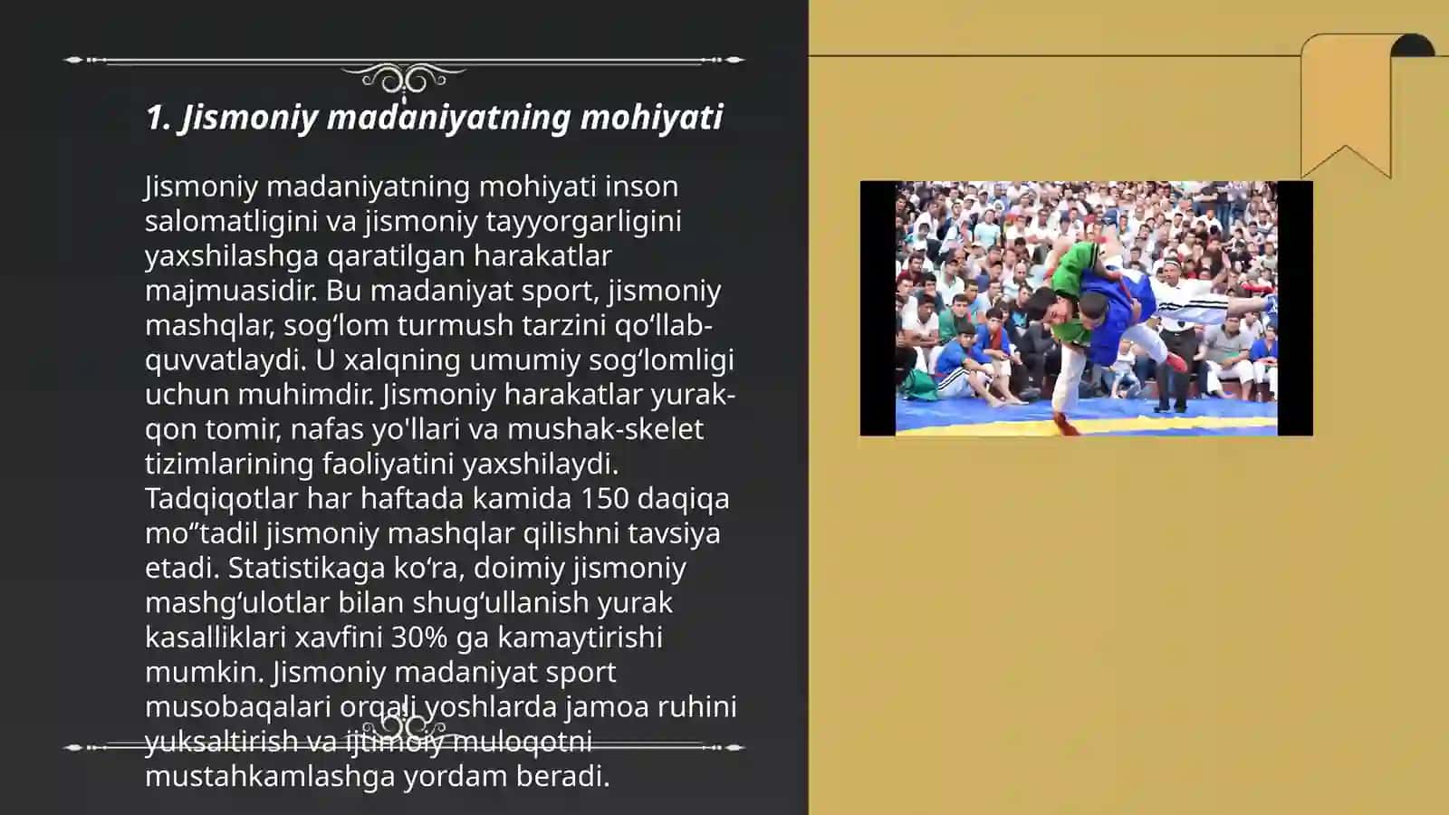 Jismoniy madaniyat nazariyasining asosiy va yetakchi tushunchalari 3