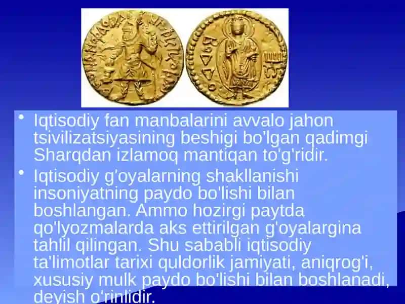 Qadimgi Dunyodagi Iqtisodiy G'oyalar 3