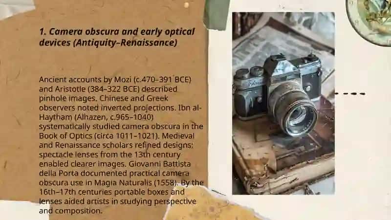 History of Camera 3