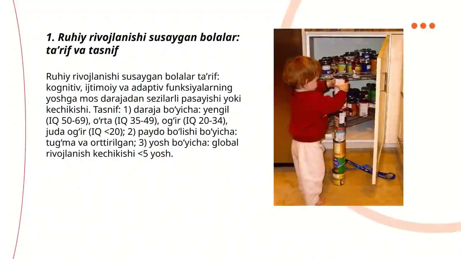 Ruhiy rivojlanishi susaygan bolalar va differensial diagnostika masalalari 3