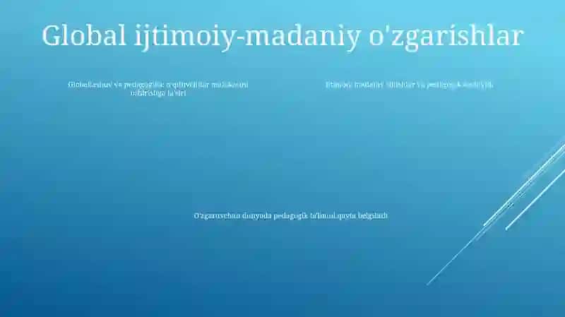 Ijtimoiy-Madaniy O'Zgarishlar Sharoitida Pedogogik Professionalizm Va Pedogogik Ta'Lim 3