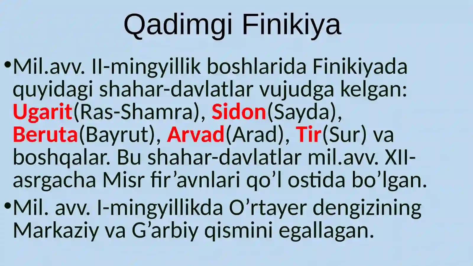 Qadimgi Finikiya 3