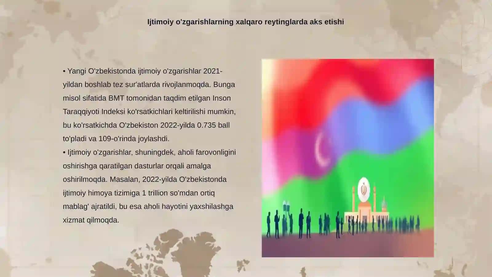 Ijtimoiy o'zgarishlarning xalqaro reytinglarda aks etishi 3
