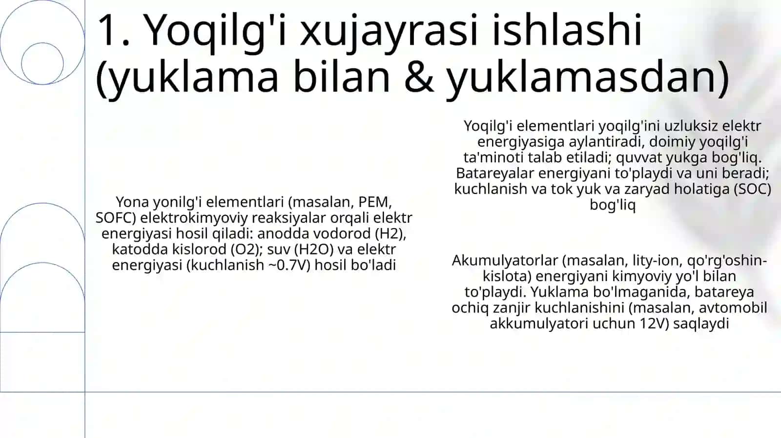 Ion tashib va ion tashimasdan ishlaydigon akumulyatorlar va ularni ishlash pirinsipi 3