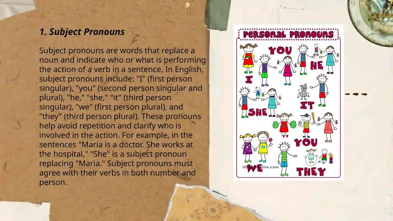 persional pronouns 3