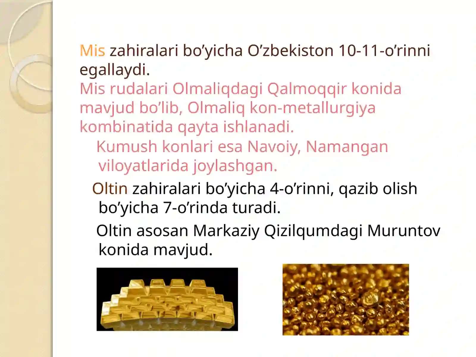 I-guruh yonaki guruhcha metallarining davriy jadvaldagi o’rni, atom tuzilishi, xossalari. 3