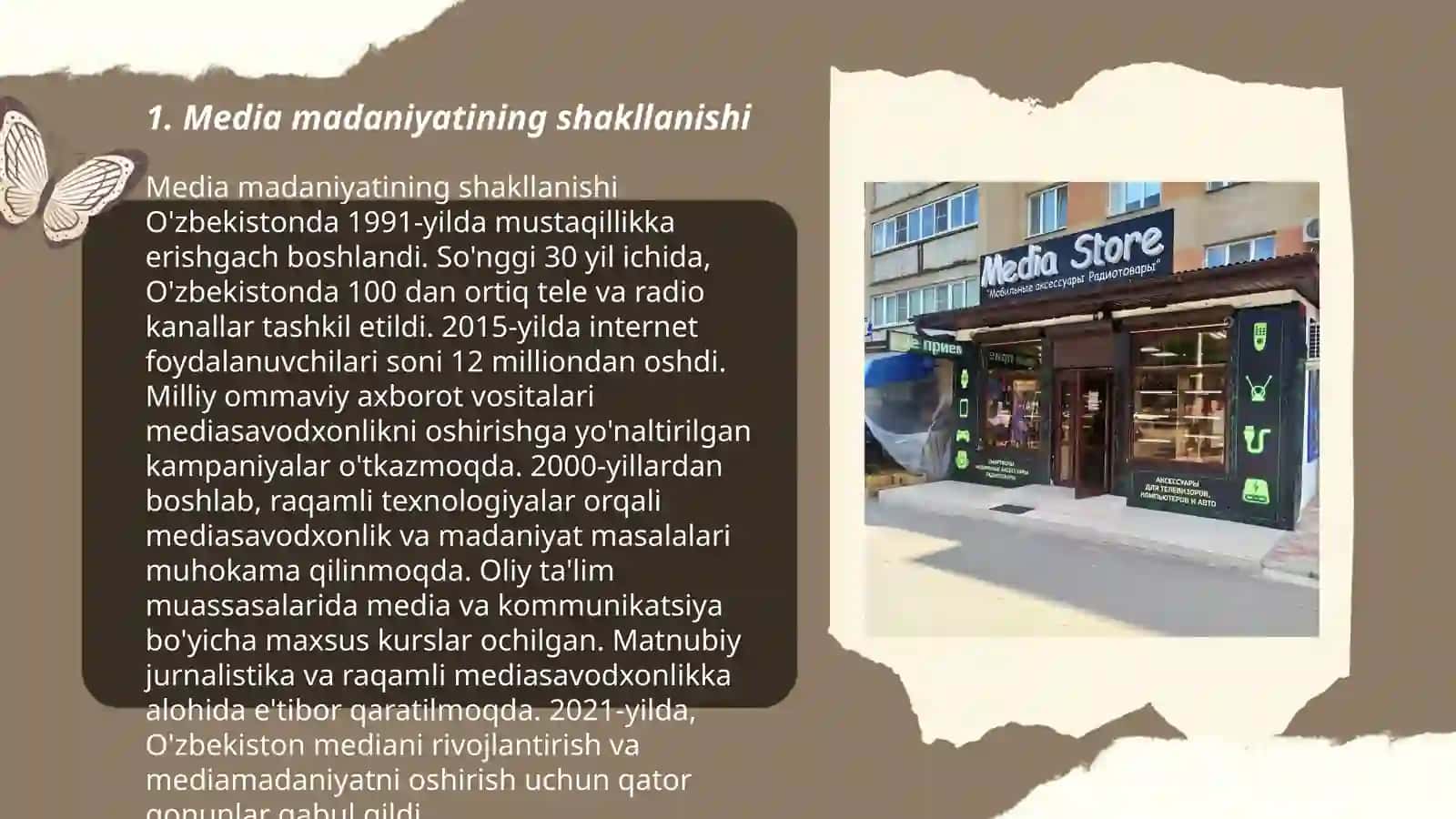 Media madaniyat va media texnologiyalar 3