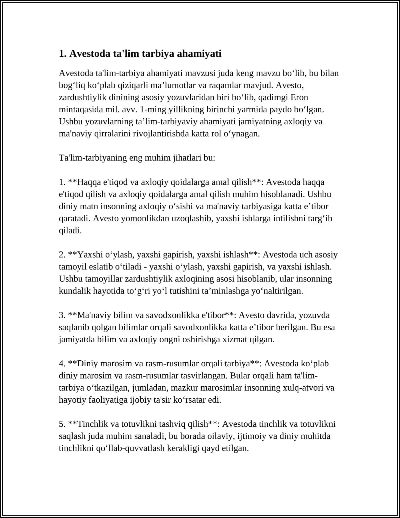 AVESTODA TALIM TARBIYA AHAMIYATI 3