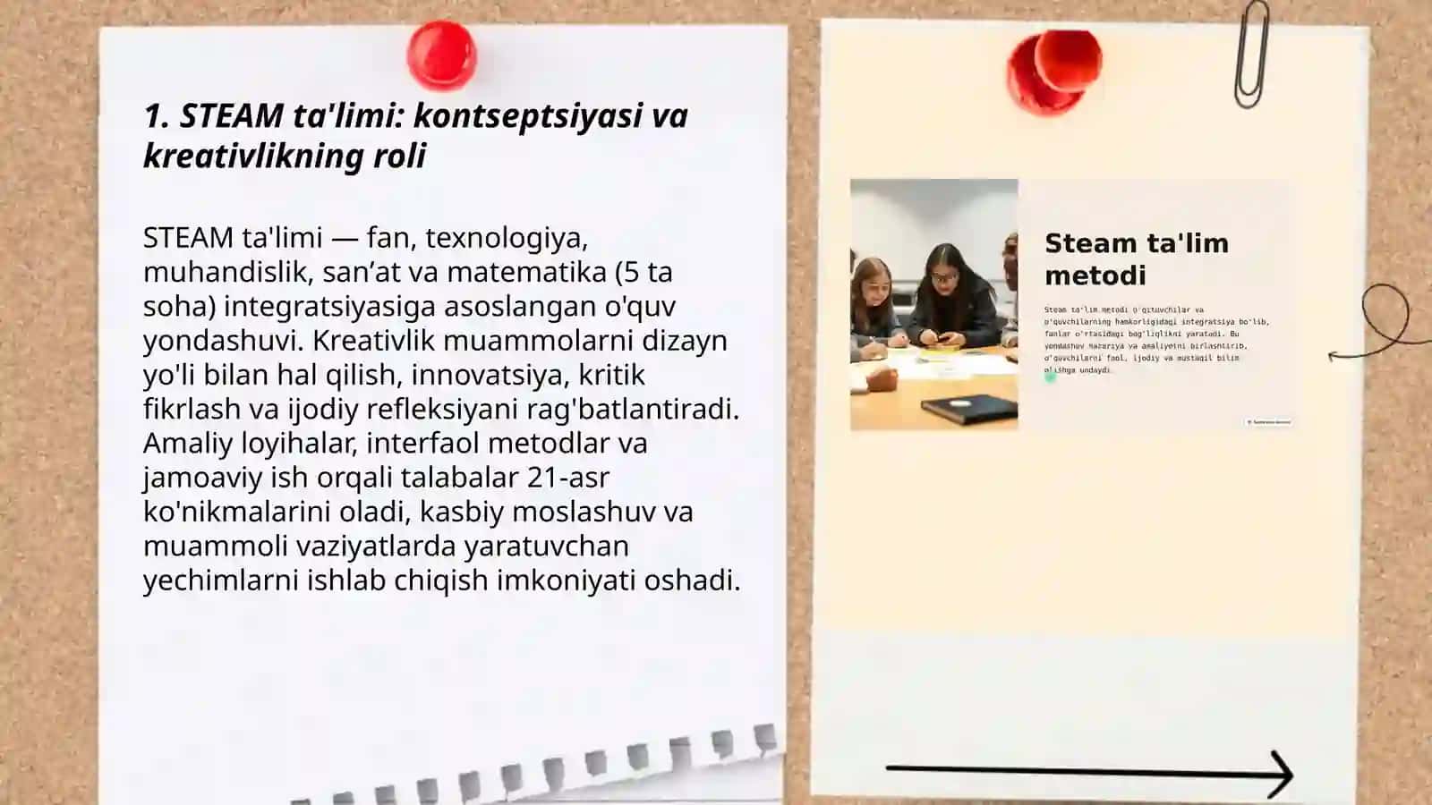 Ta'limda STEAM tizimi va kreativlik 3