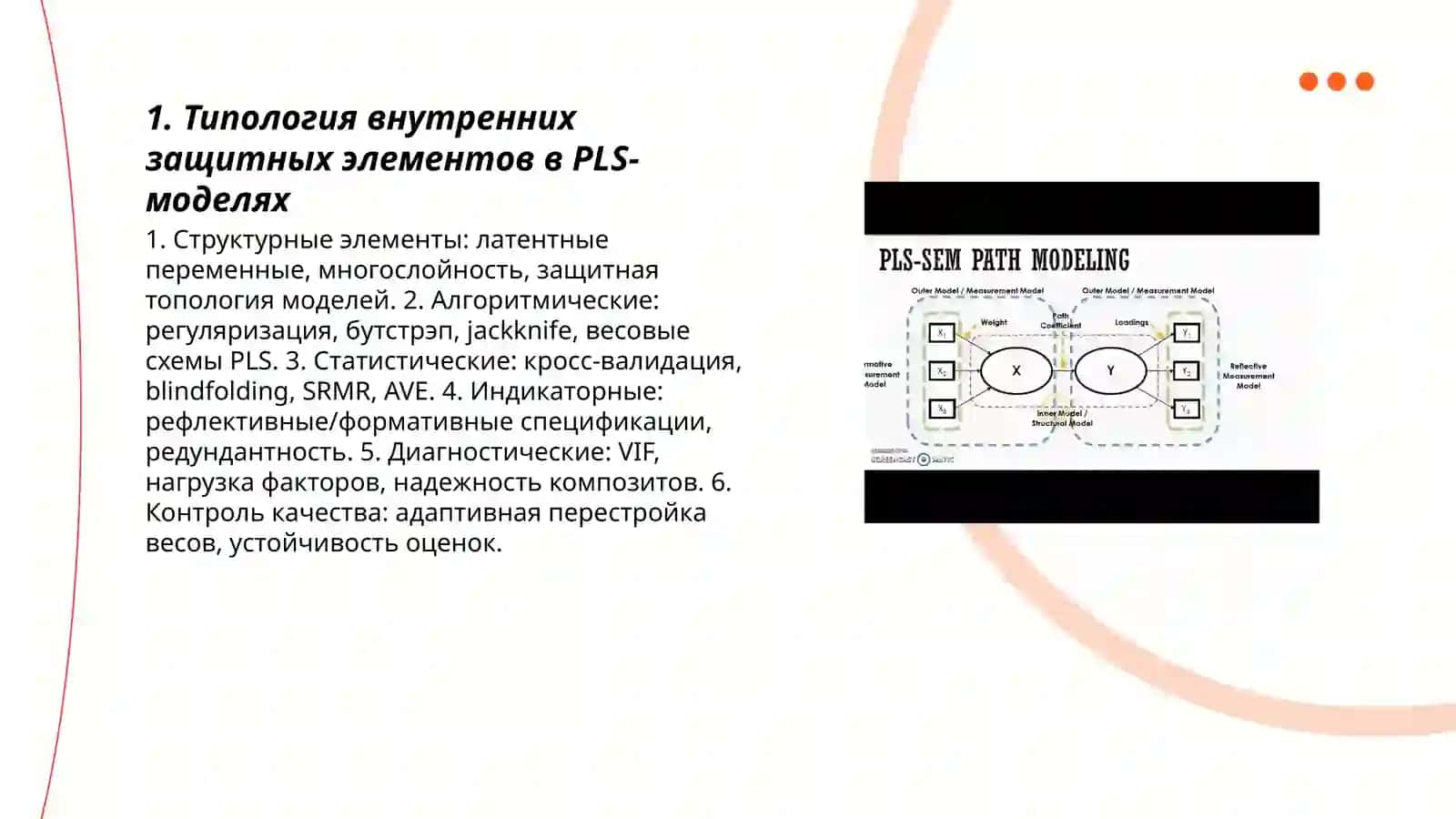 PLS Modellarida Ichki Himoya Elamentlari 3