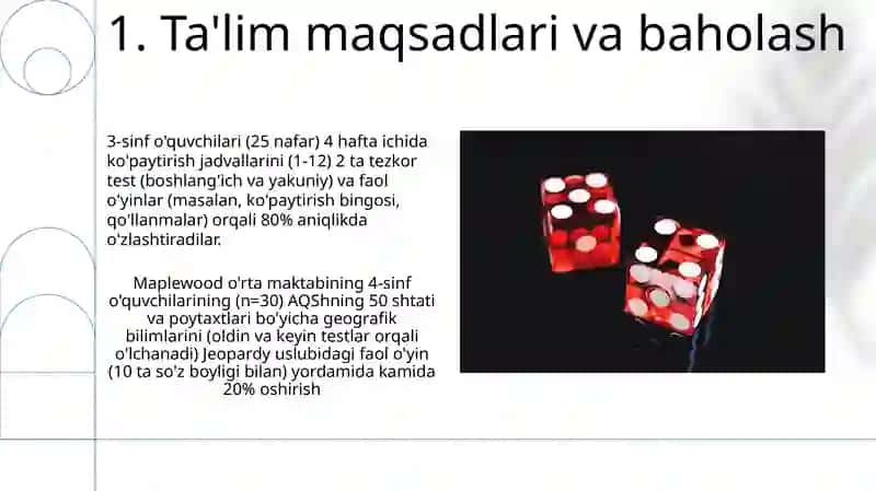 Ta'limiy va harakatli didaktik o'yin 3