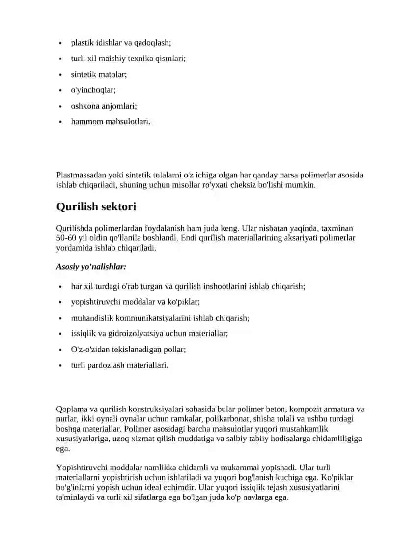 Polimer materiallar 3