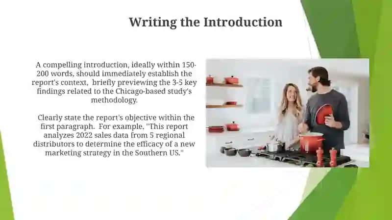 Make a report describing 3
