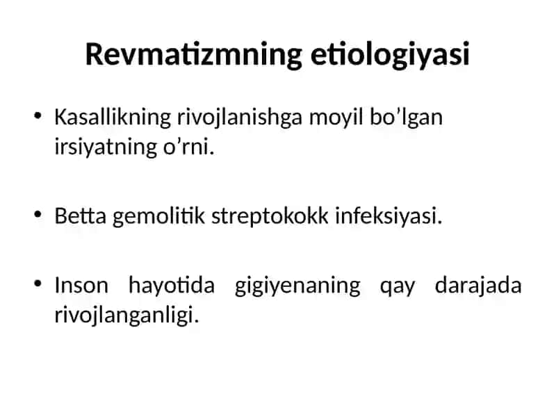 Revmatizm 3