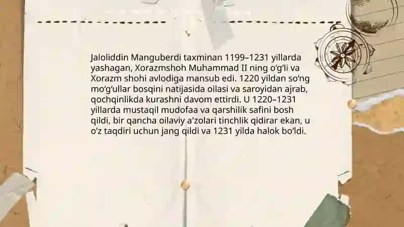 Jaloliddin Manguberdi - Vatan himoyachisi 3