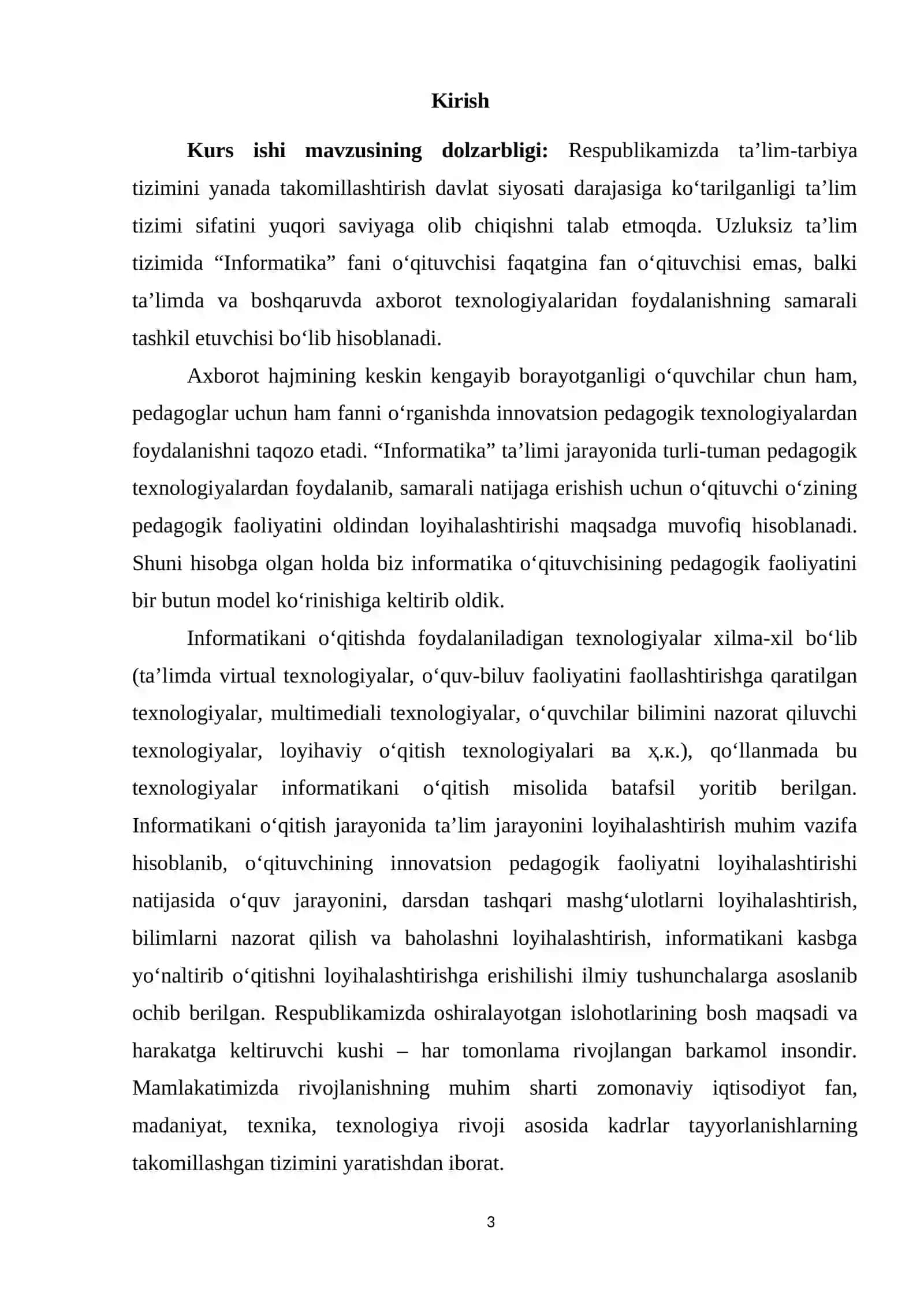 Multimedia texnologiyasi va undan o’quv jarayonida foydalanish 3