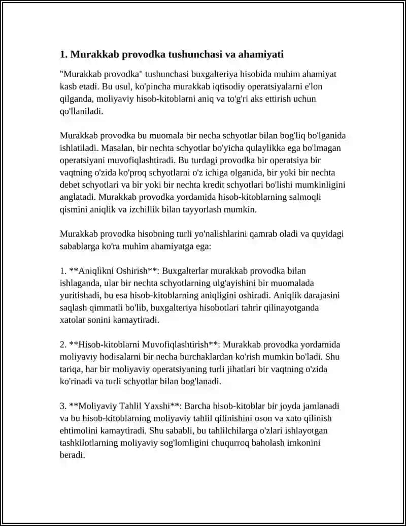 MURAKKAB PROVODKALAR HAQIDA TUSHUNCHA 3