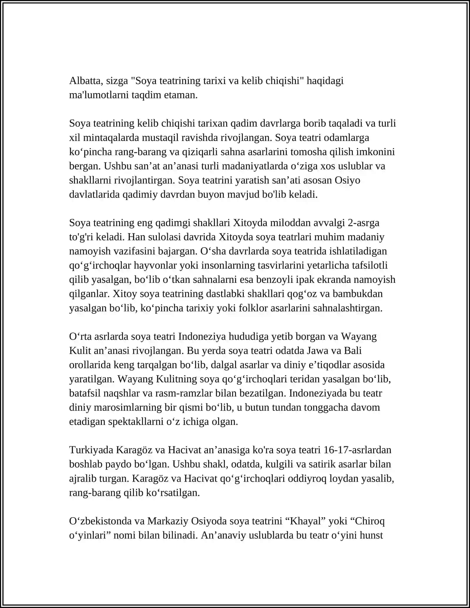 MTT DA TURLI YOSH GURUHLARDA SOYA TEATRINI TASHKIL QILISH MAZMUNI 3