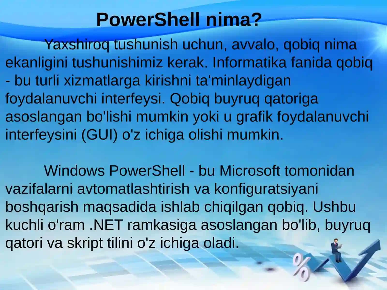 OT Windows Powershell buyruqlar qatori qobig’i 3