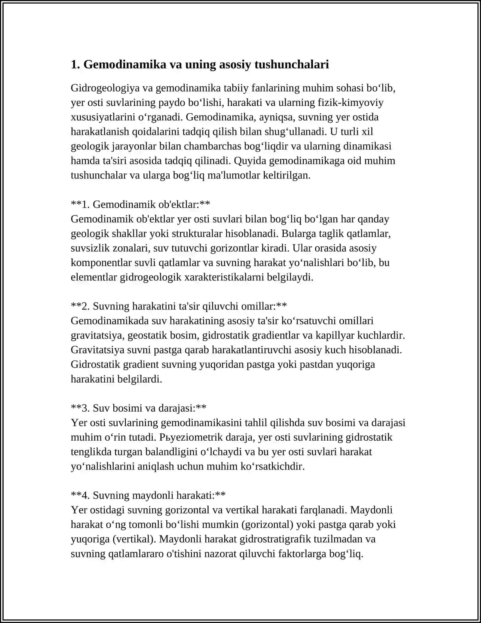 GEMODINAMIKA BUZULISHI, TO‘LAQONLILIK, KAMQONLILIK 3