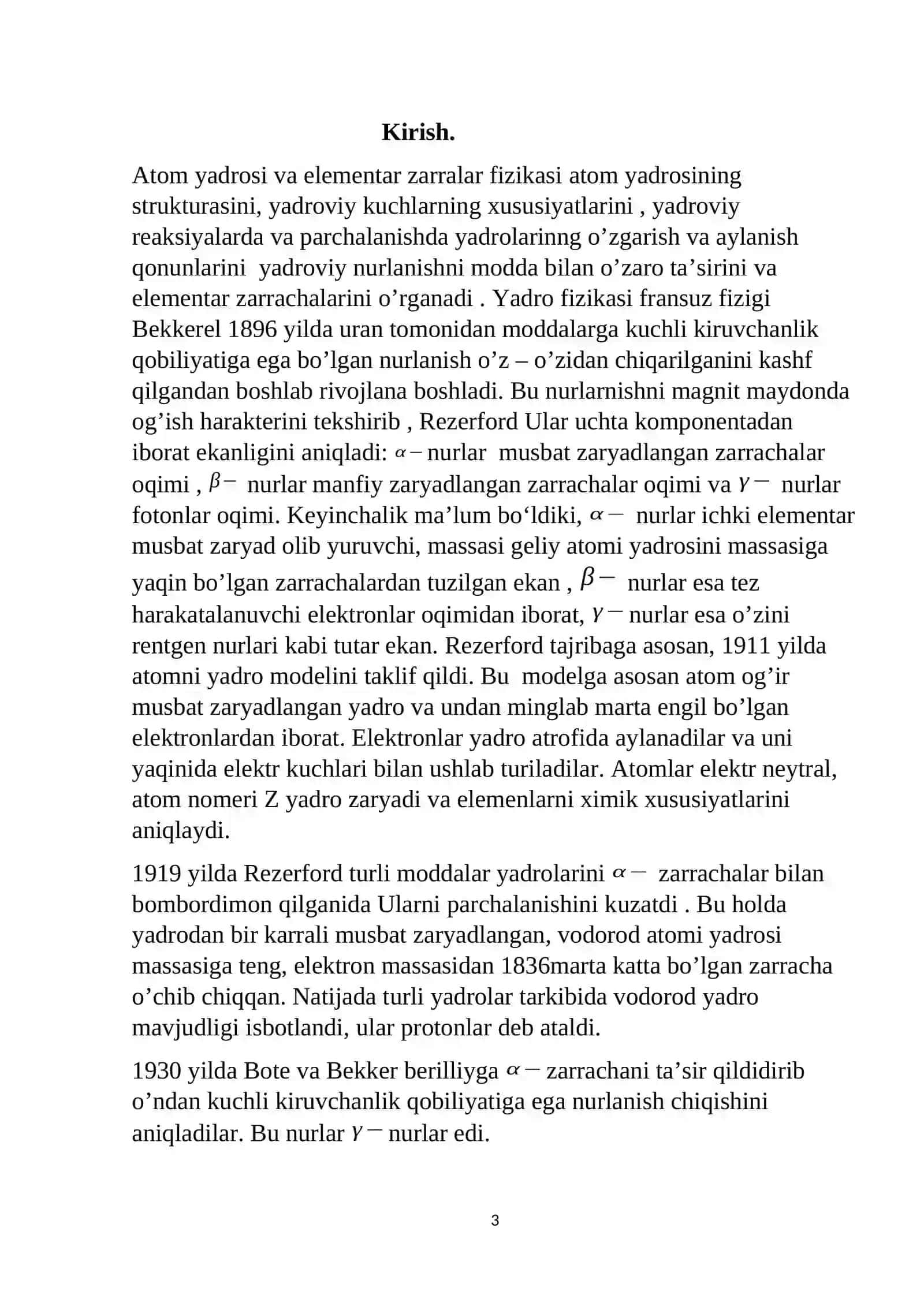 Yadro kuchlar.Yadroviy kuchlarning xususiyatlari 3