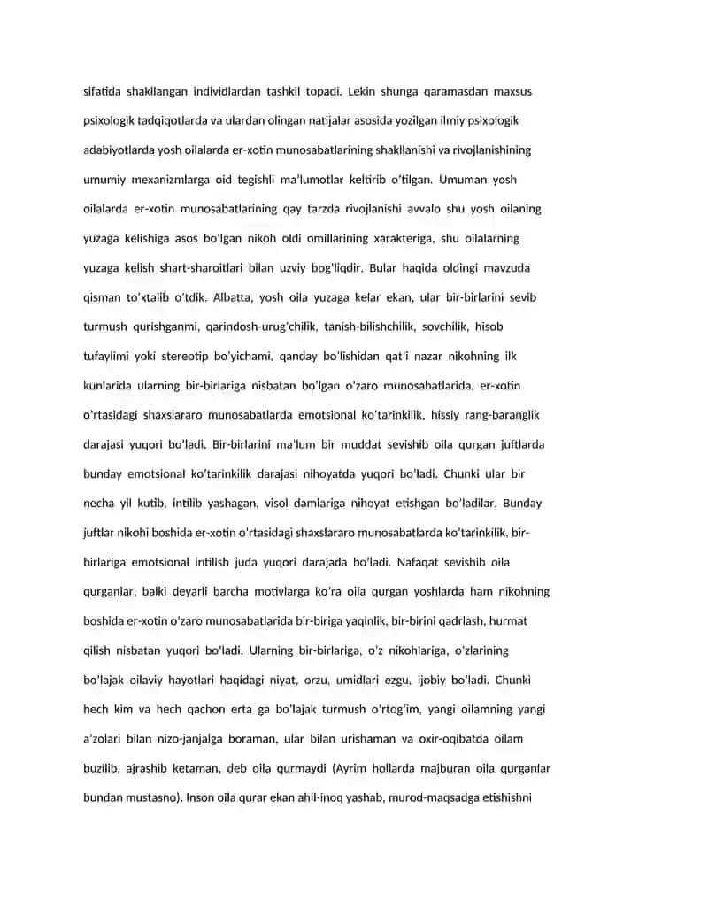 MULOQOT JARAYONIDA YuZAGA KELADIGAN TO’SIQLAR 3