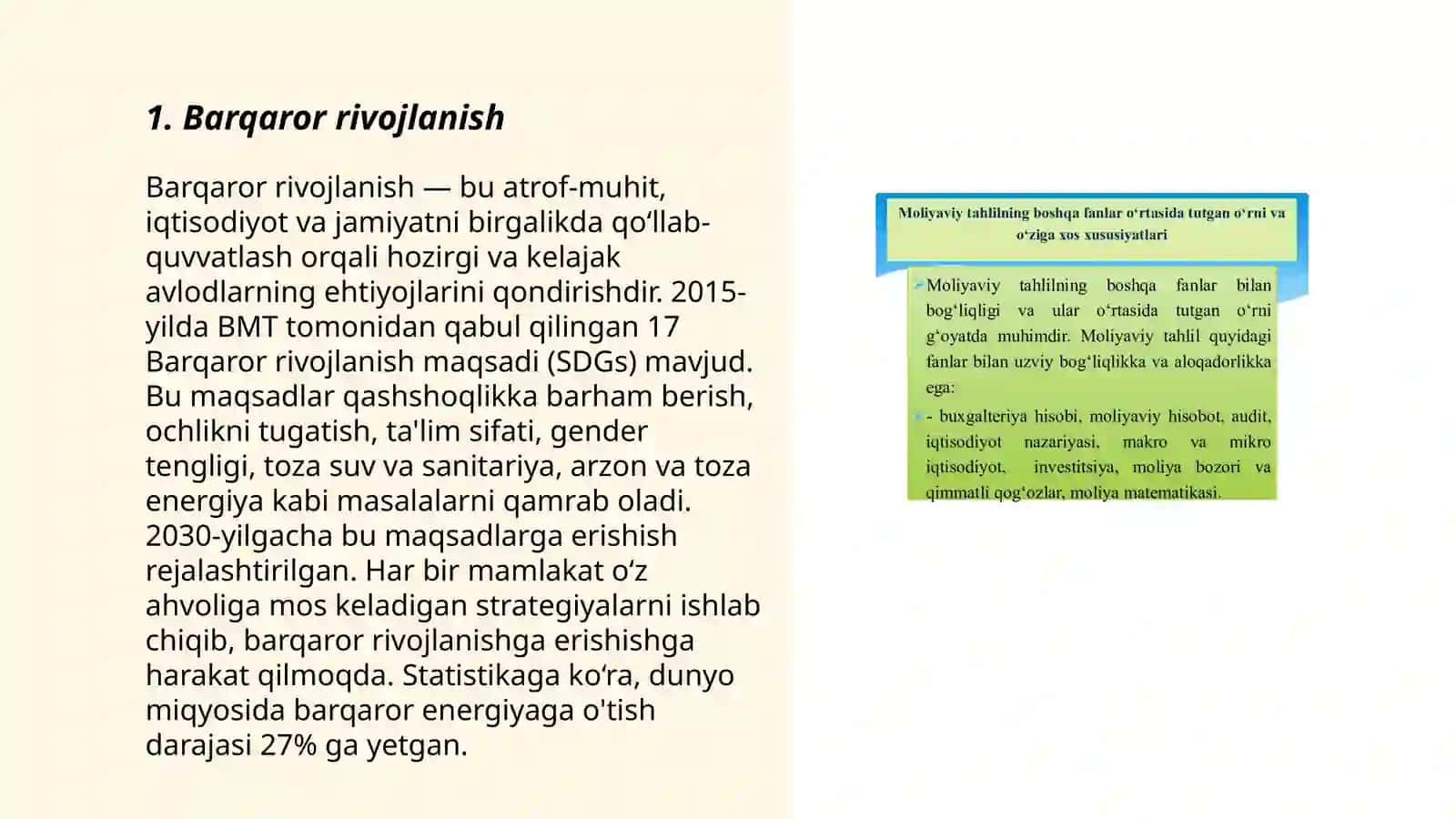 Yashil iqtisodiyotning nazariy konseptual asoslari 3