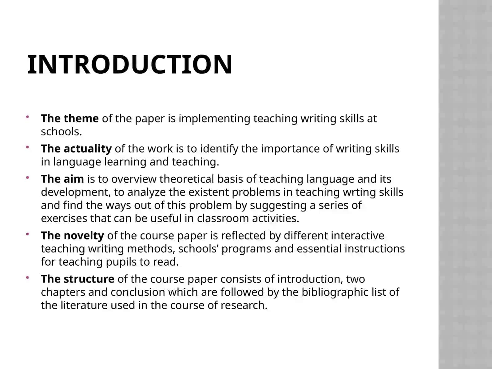 Effective ways of teaching writing in EFL classes 3