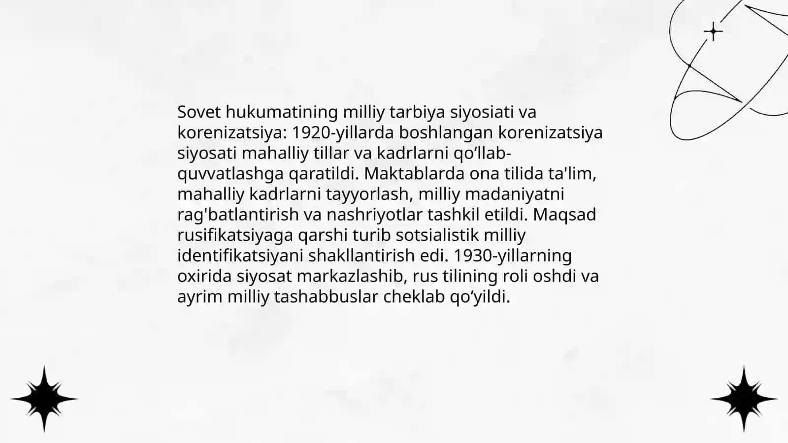 Sovet davrida milliy tarbiya va umuminsoniy qadriyatlar masalasi 3
