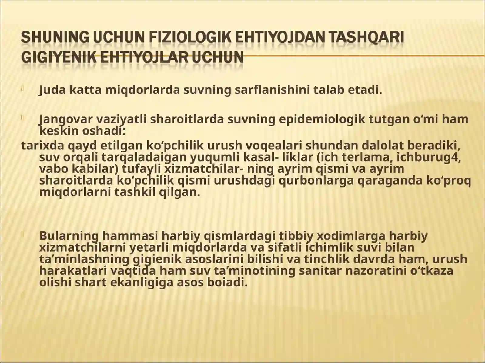 Harbiy xizmatchilarni ichimlik suvi 3