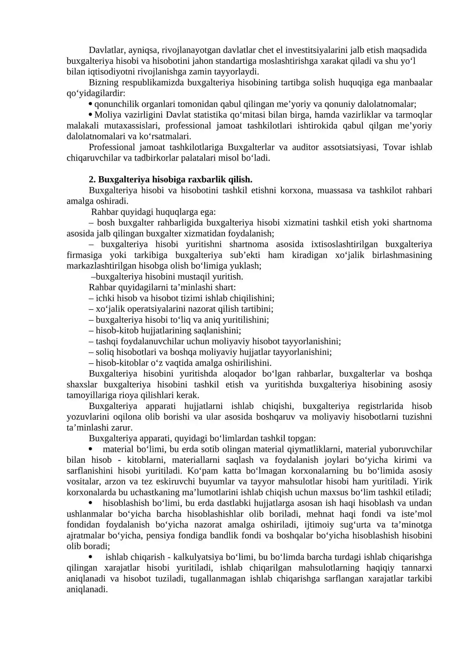 BUXGALTERIYA HISOBINI TASHKIL ETISH VA HISOB SIYOSATI 3