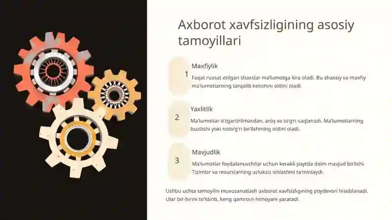 Axborot xavfsizligi va uni ta’minlash: Kompyuter xavfsizligi va antivirus dasturlari 3