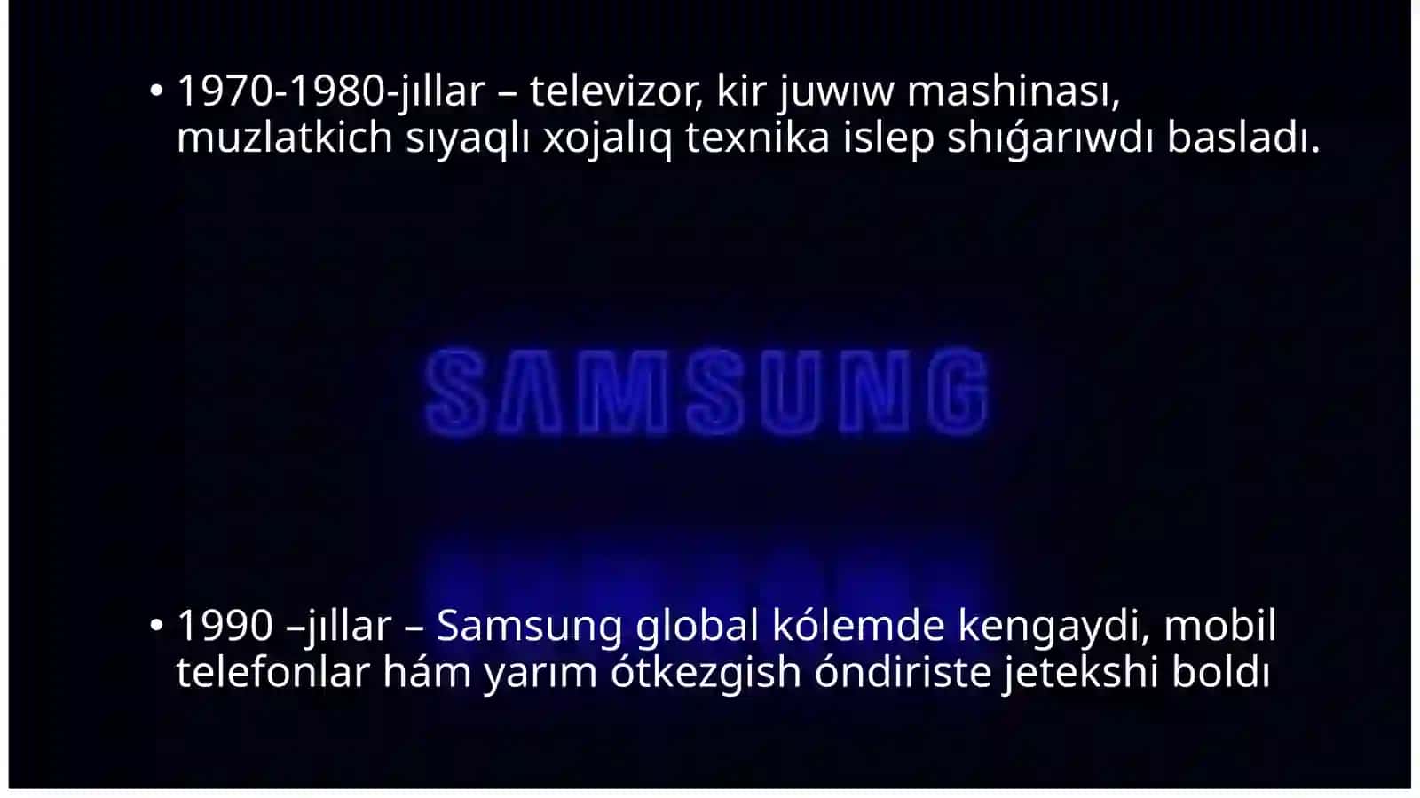 Samsung tarıyxı 3