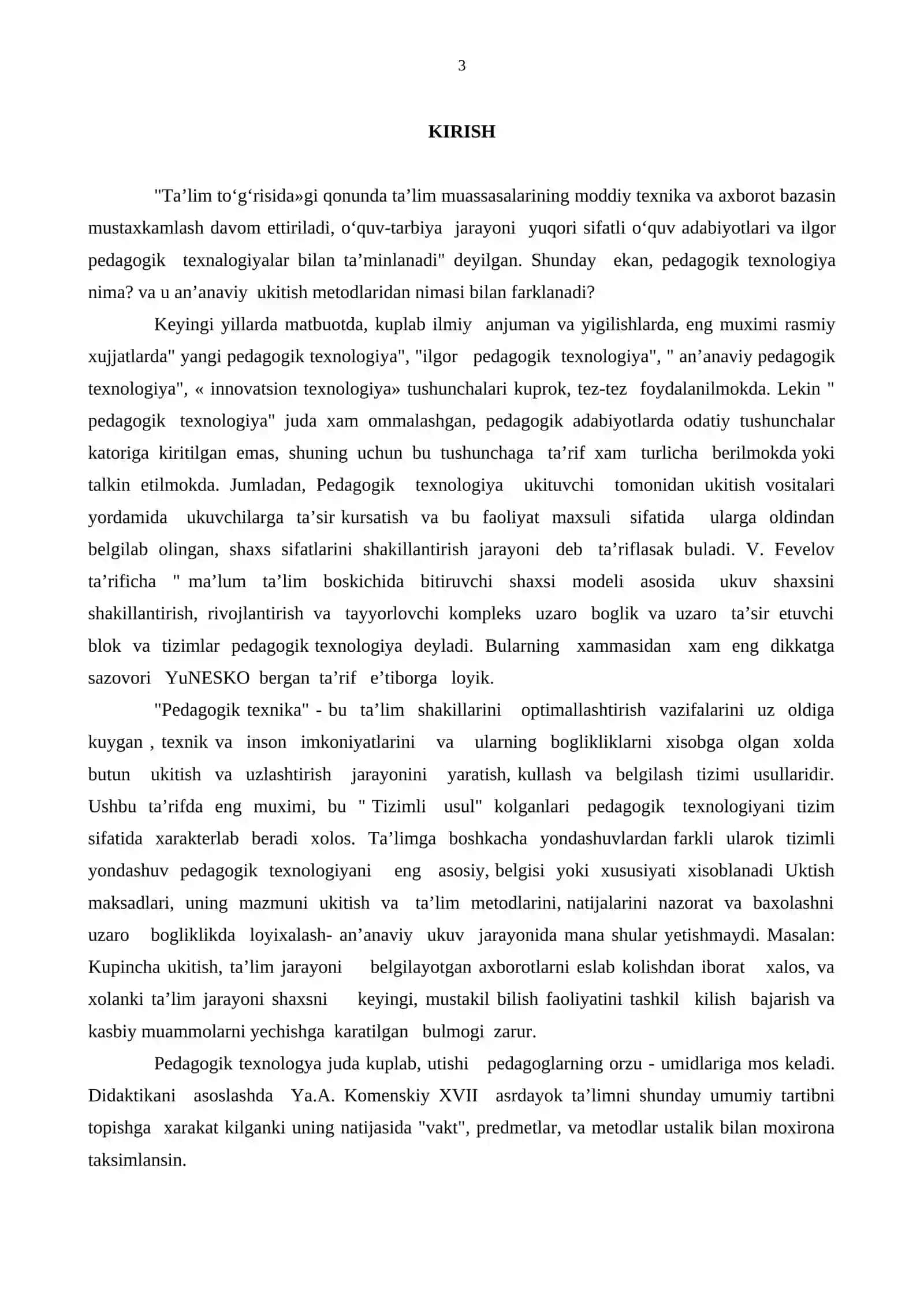 PEDAGOGIK TEXNOLOGIYANING ILMIY NAZARIY VA PEDAOGIK ASOSLARI 3