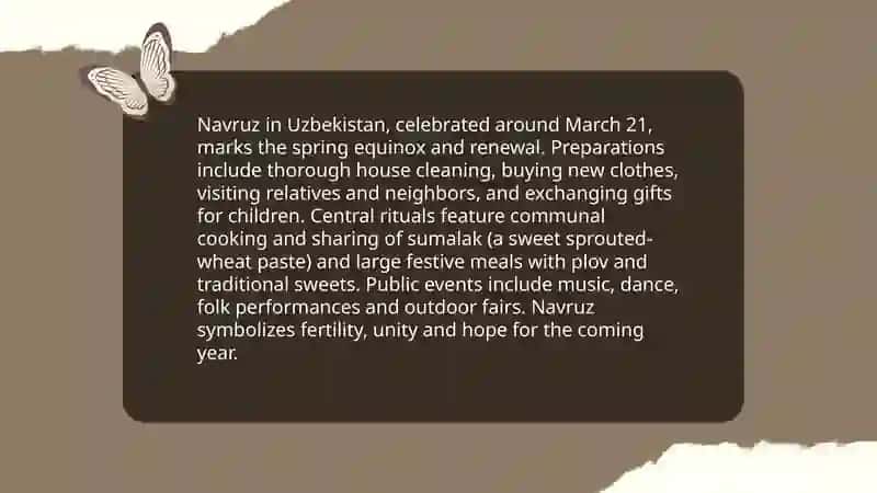 Navruz (Nowruz) spring festival and rituals 3