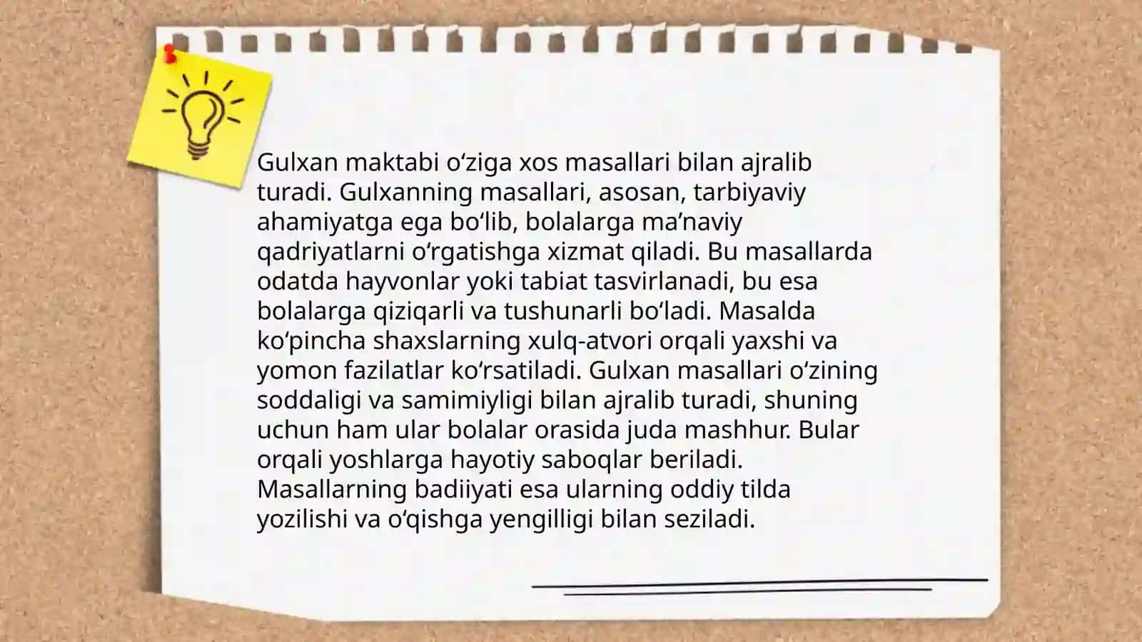Gulxaniy ijodida masallar badiiyati 3