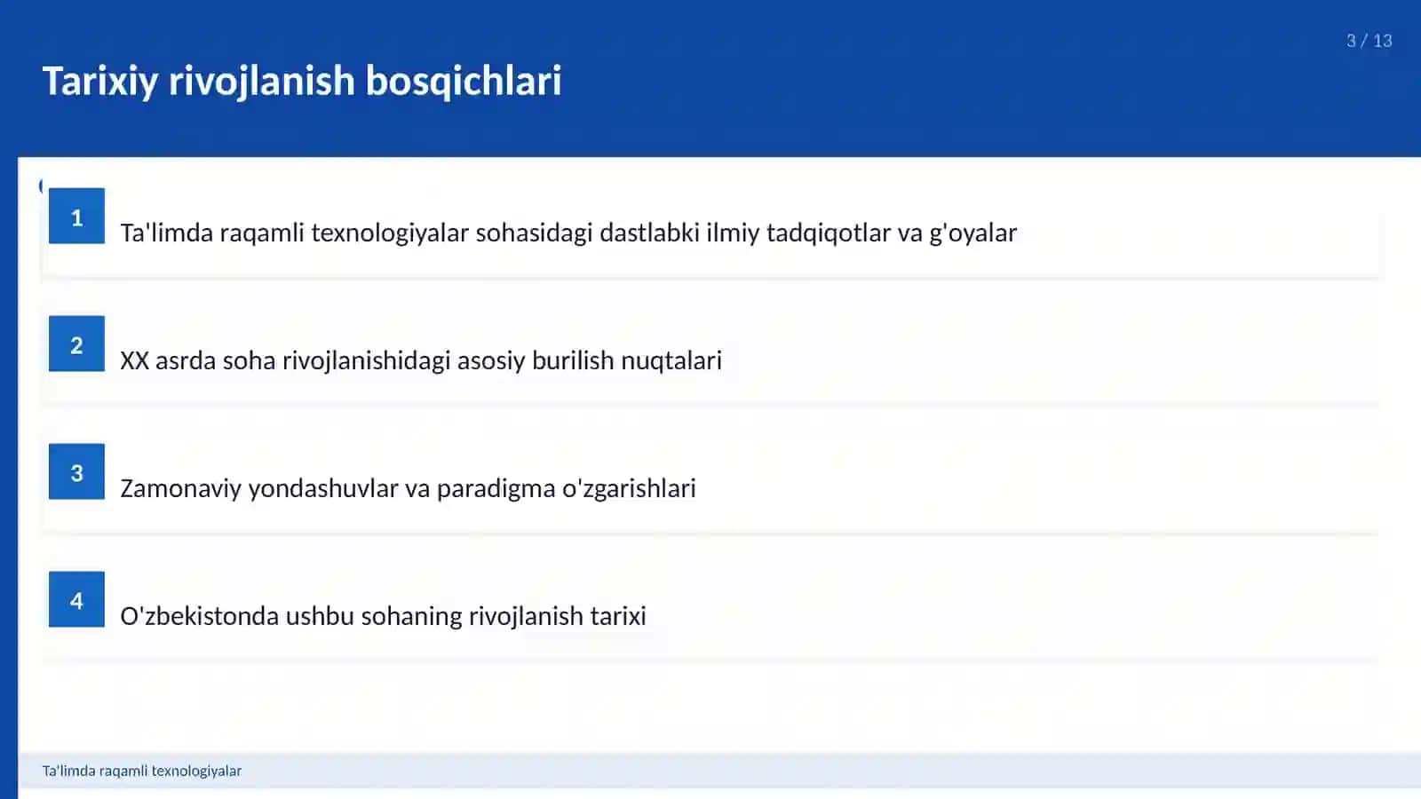 Ta'limda raqamli texnologiyalar 3