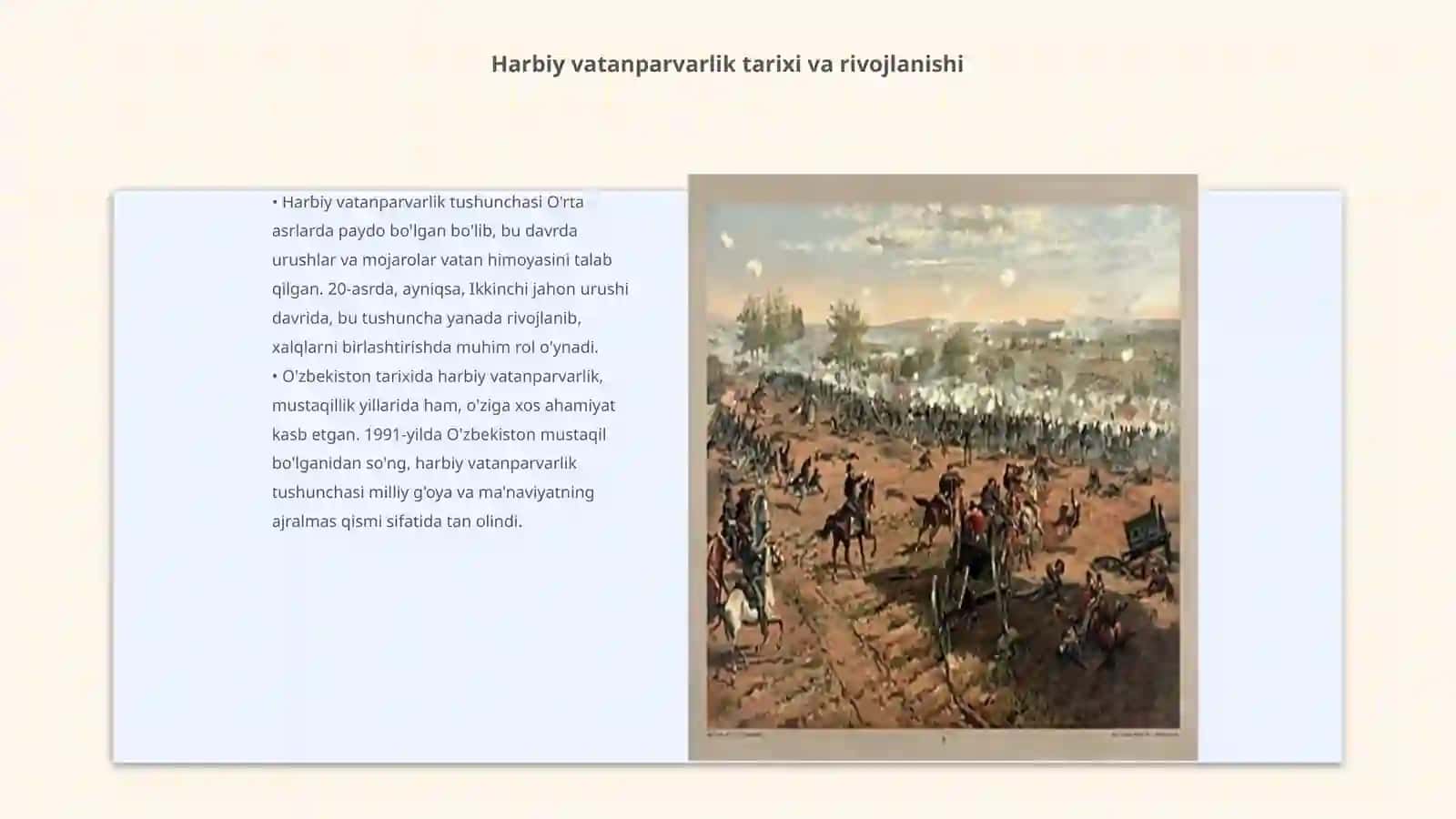 Harbiy vatanparvarlik tushunchasi va uning mohiyati 3