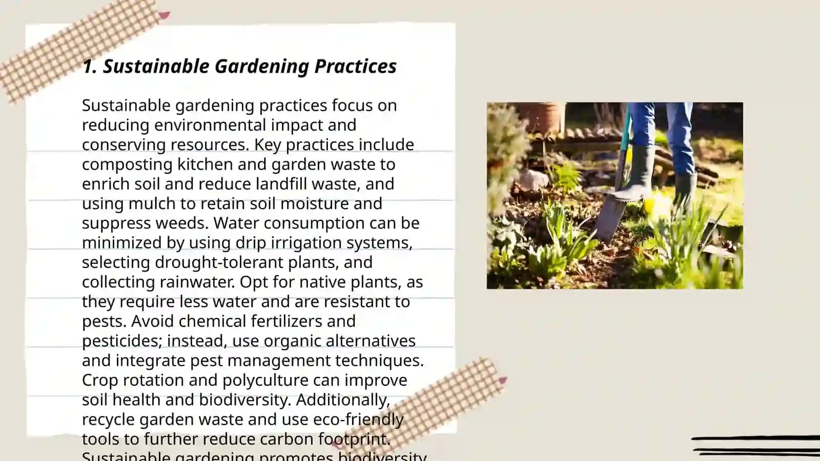 Sustainable Gardening Practices 3