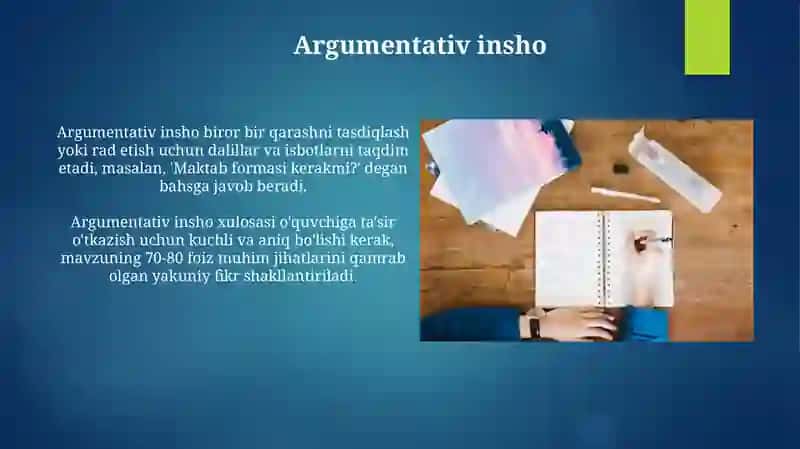 Esse Reja va uning turlari 3