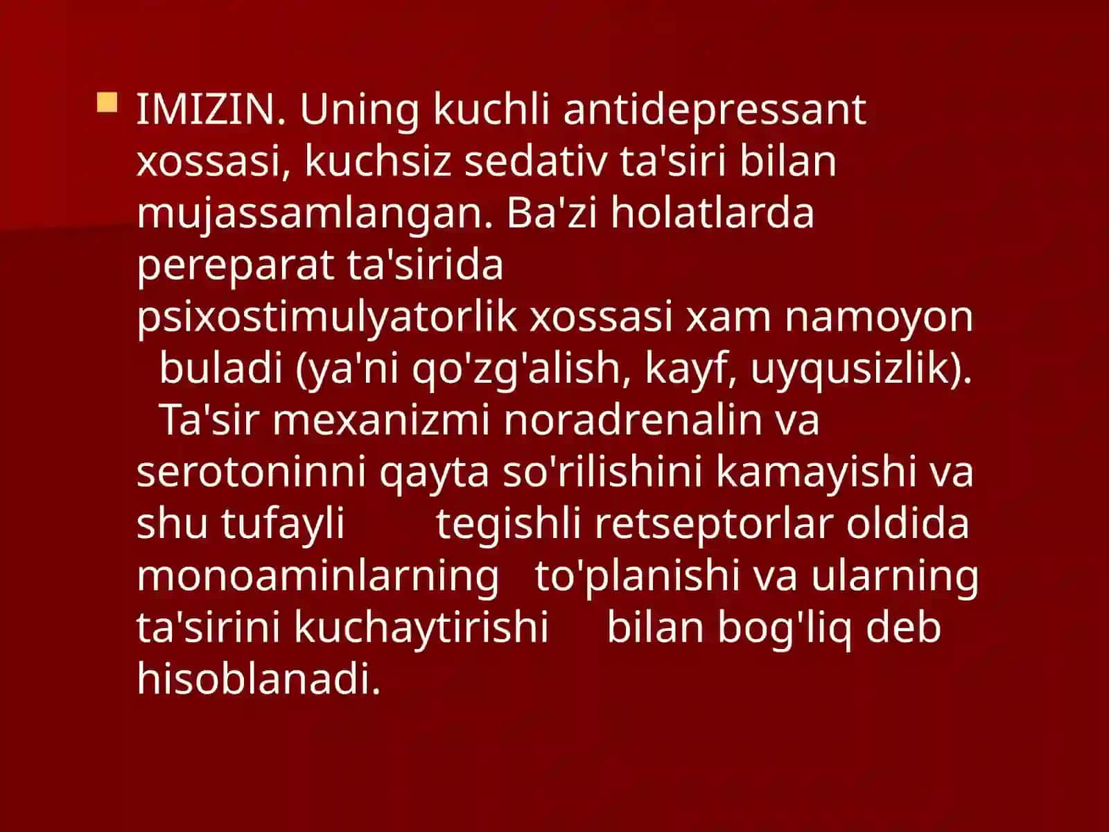 Antidepressantlar 3